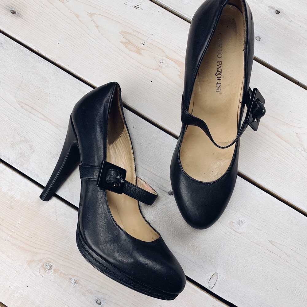 Carlo Pazolini | Leather Strapy Heels 👠